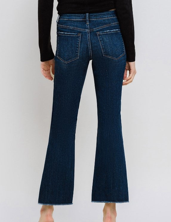 Lovervet Stacy Midrise Kick Flare Jeans