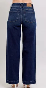 Judy Blue Adrianna HW Wide Leg Jean