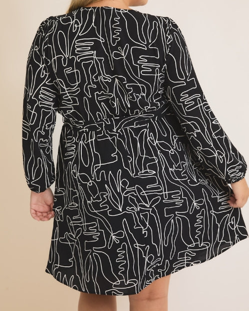 Modern Lines Dress