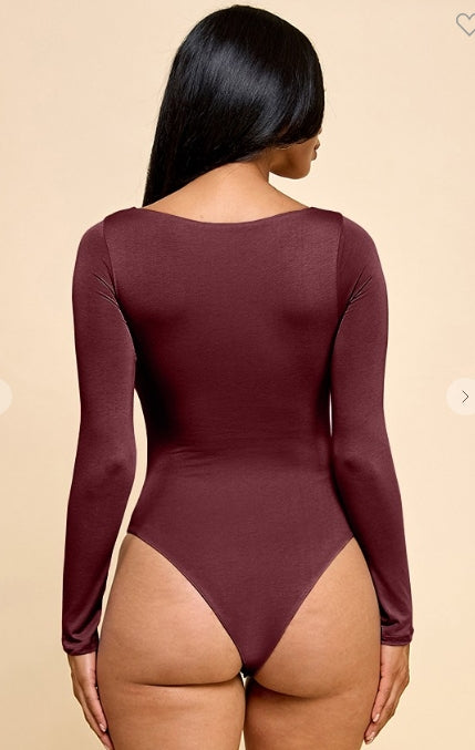 Justine Scoop Neck Bodysuit