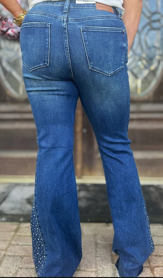 Judy Blue The Swifties Flare Denim Jeans