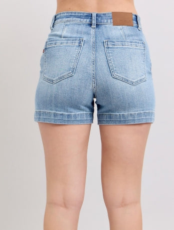 Judy Blue Melody MR Denim Trouser Shorts