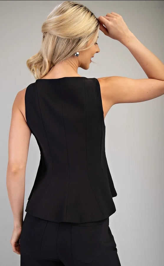 The Madison Peplum Top