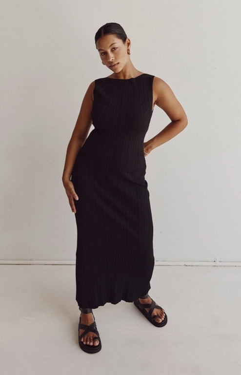 Eloise Ribbed Maxi Dress