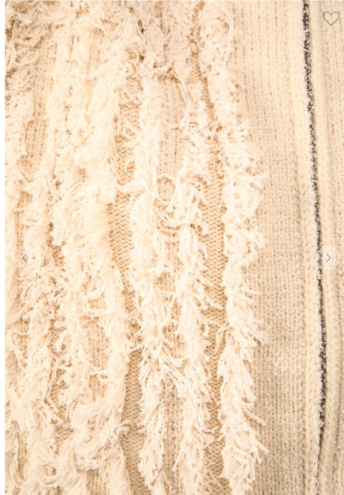 The Fuzzy Frenzy Zip Cardigan