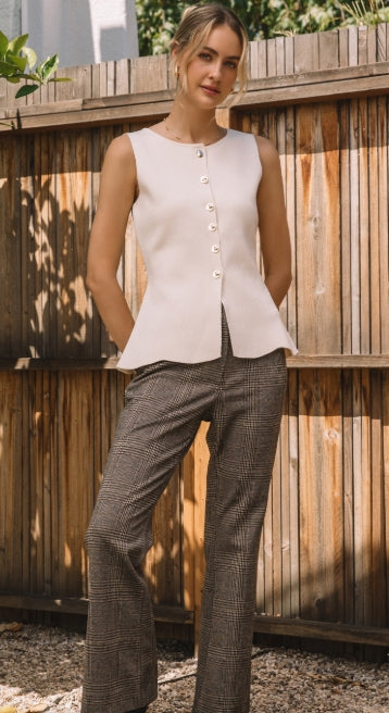 The Uptown Hourglass Peplum Top