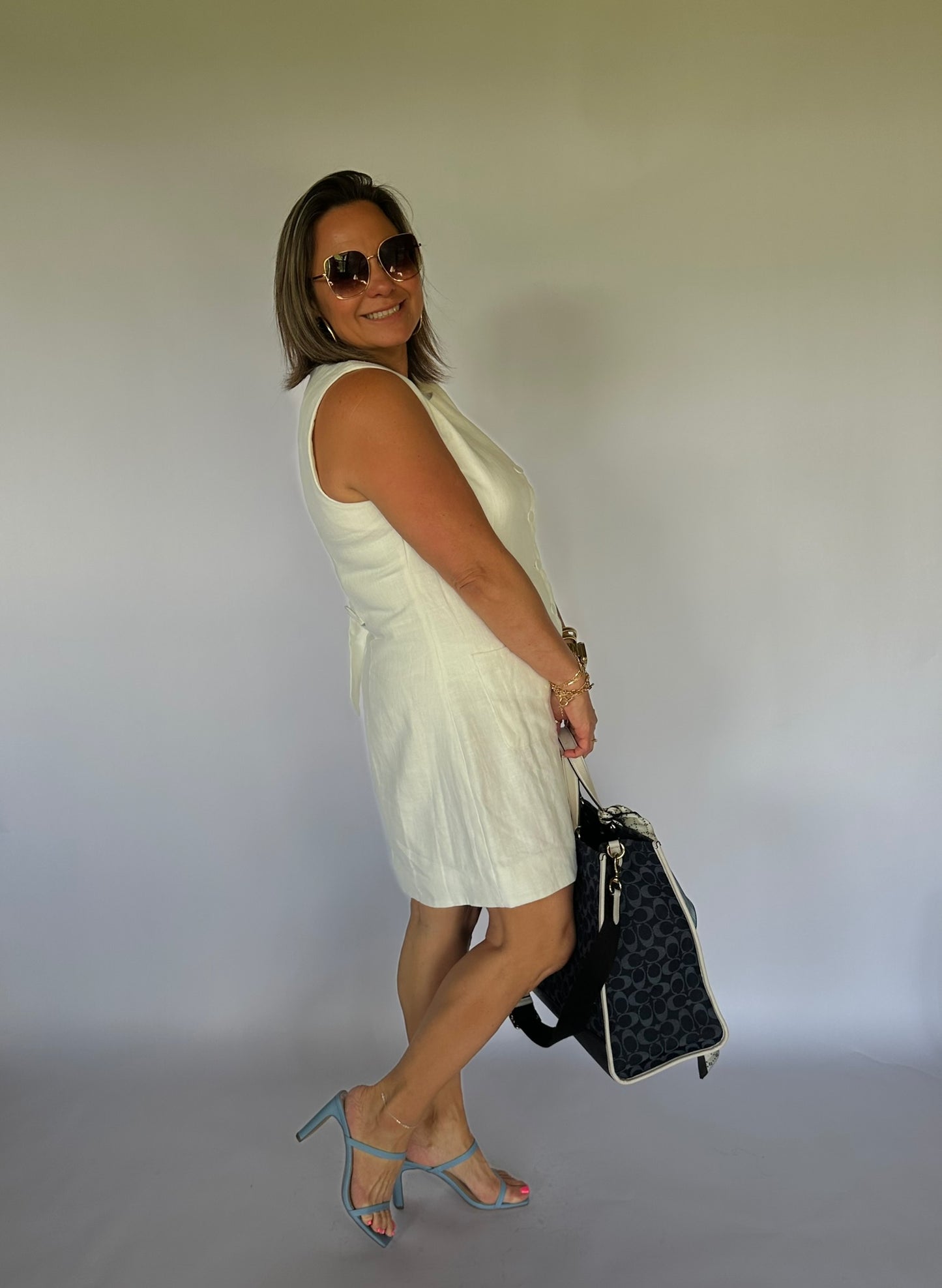 Sweet Summer Breeze Linen Dress