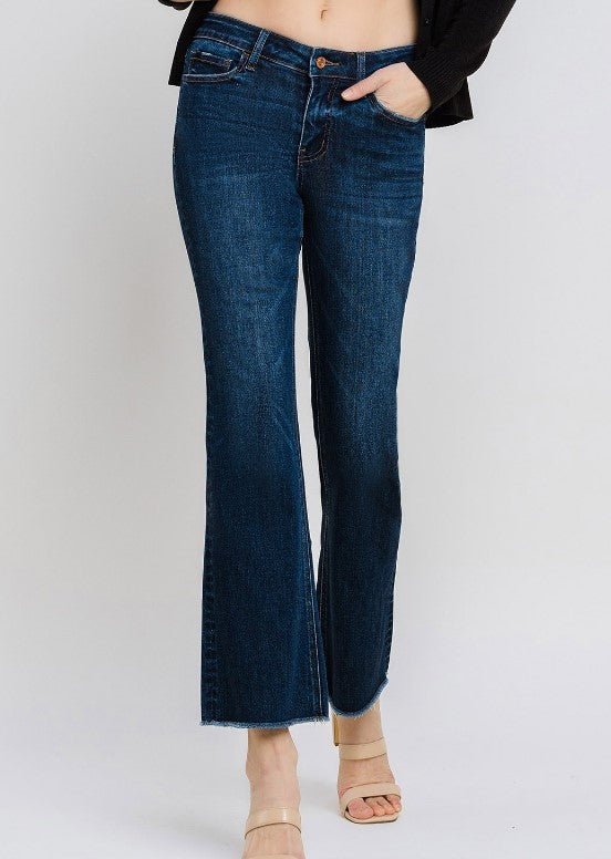 Lovervet Stacy Midrise Kick Flare Jeans