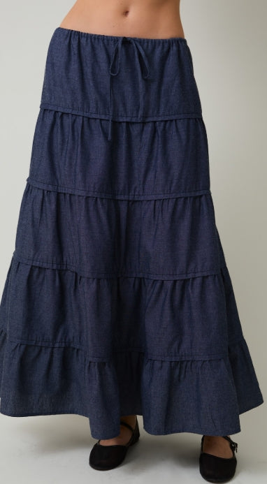 The Willow Tiered Maxi Skirt