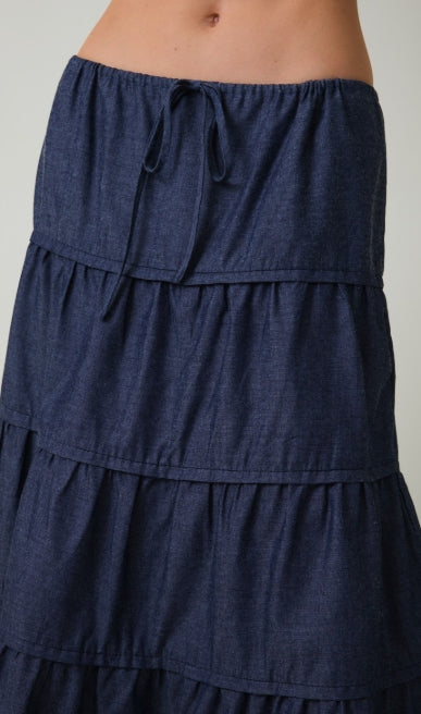 The Willow Tiered Maxi Skirt