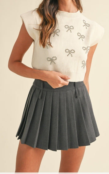 Classic Pleated Skirt