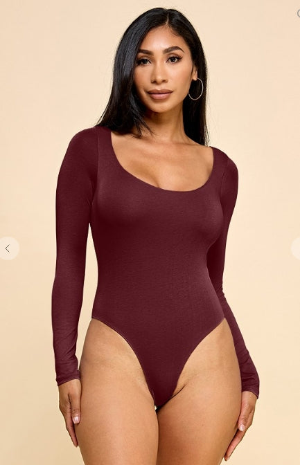 Justine Scoop Neck Bodysuit