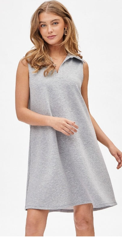 Maribella Scuba A-Line Dress