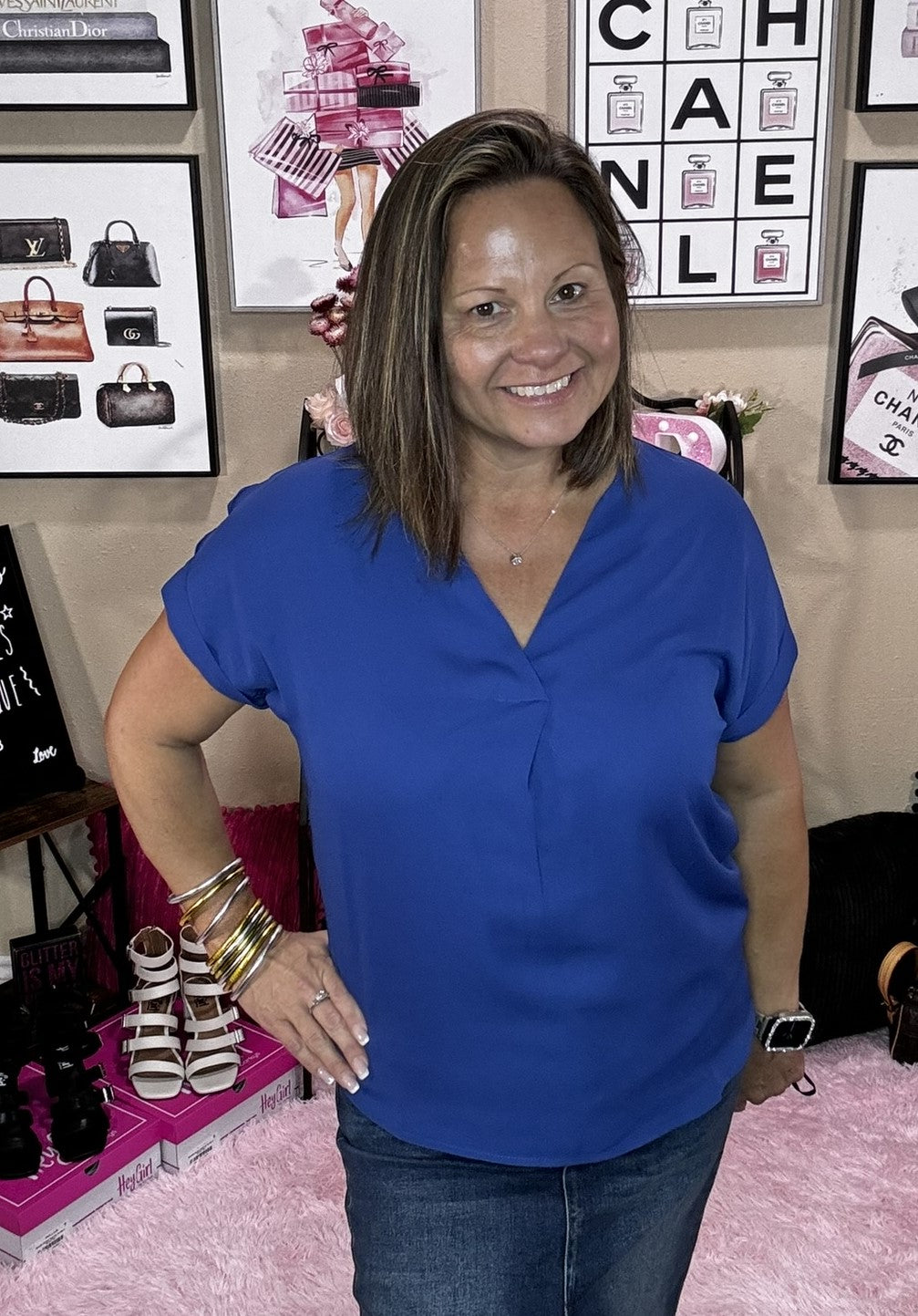 Jess Lea Whitney Woven Blouse