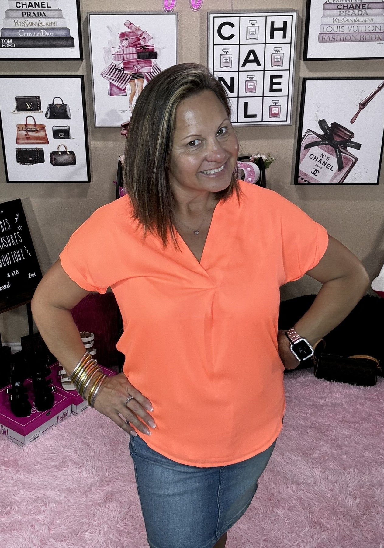Jess Lea Whitney Woven Blouse