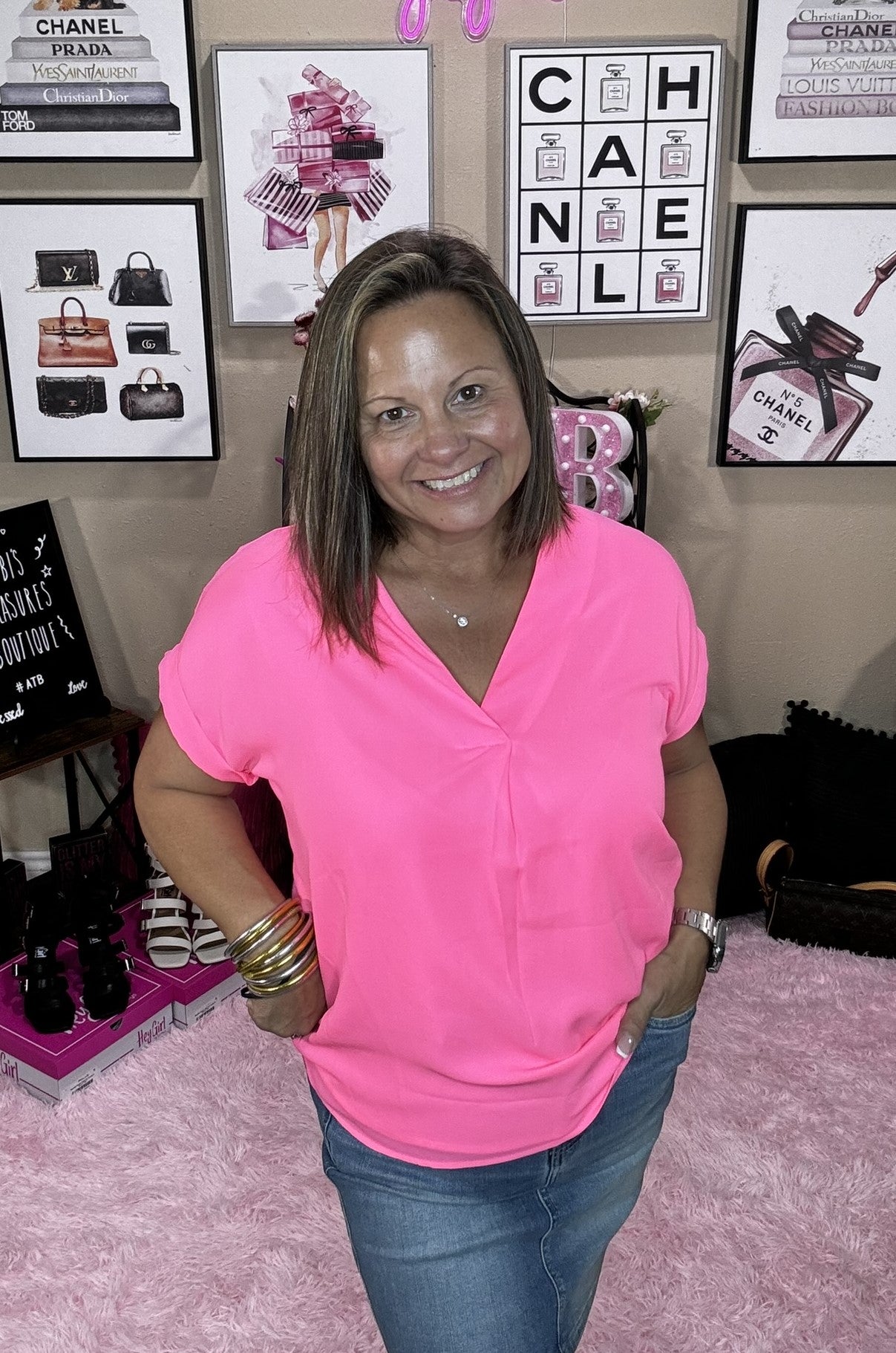 Jess Lea Whitney Woven Blouse