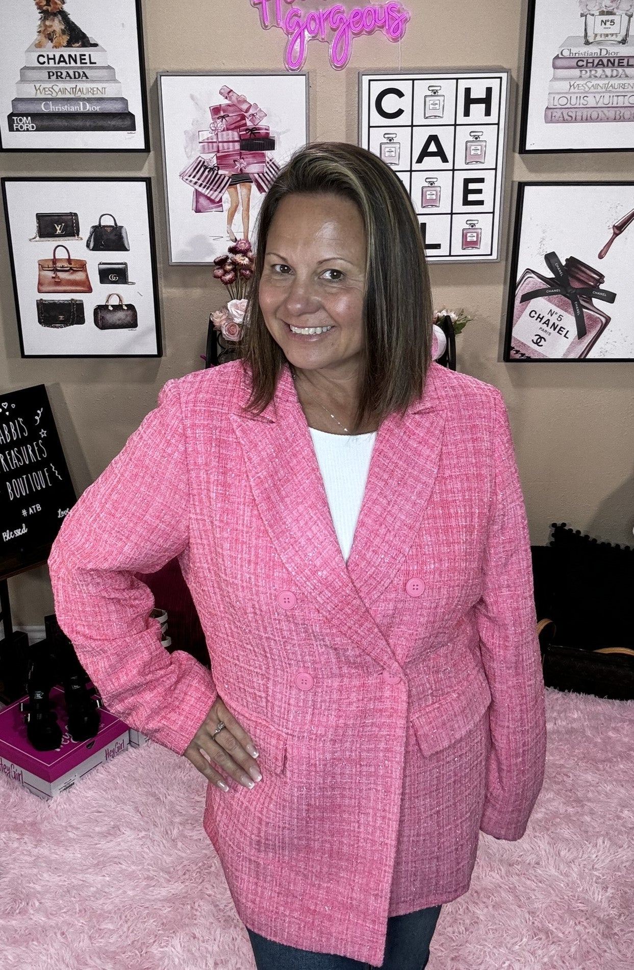 Margot Tweed Blazer