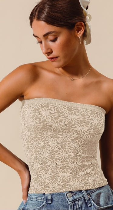 Daisy Daydream Tube Top by So Me