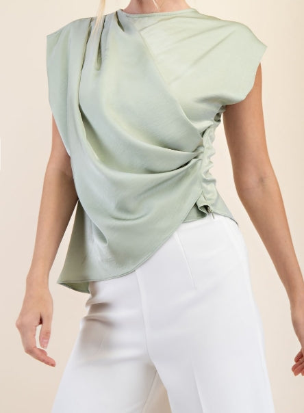 Natalie Wrap Top