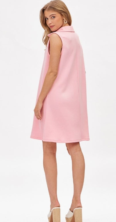 Maribella Scuba A-Line Dress