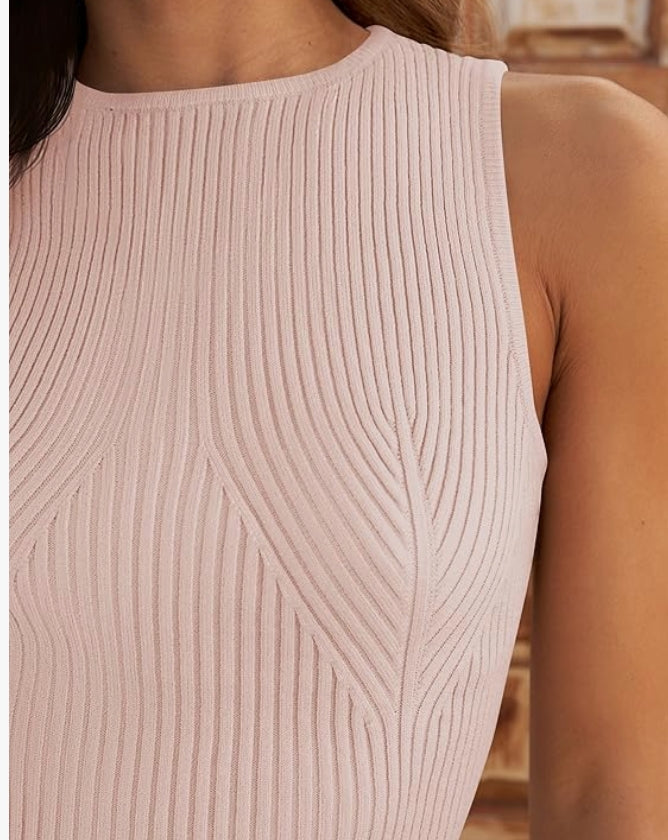 Camille Ribbed Knit Tank