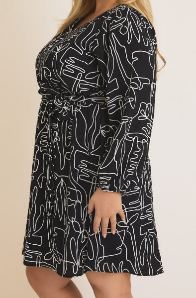 Modern Lines Dress