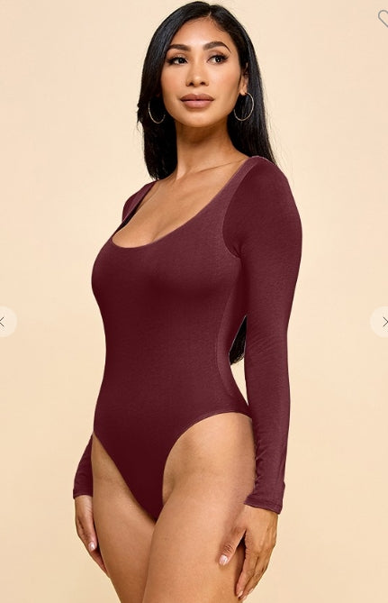 Justine Scoop Neck Bodysuit