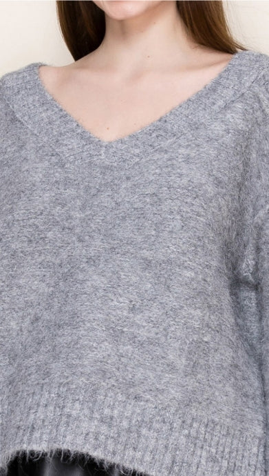 The Cloud Nine V-Neck Sweater