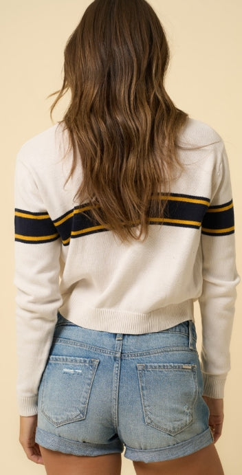 Sunset Boulevard Button-Fly Shorts