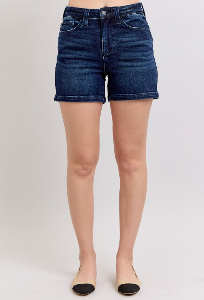 Rosamund Utility Denim Shorts