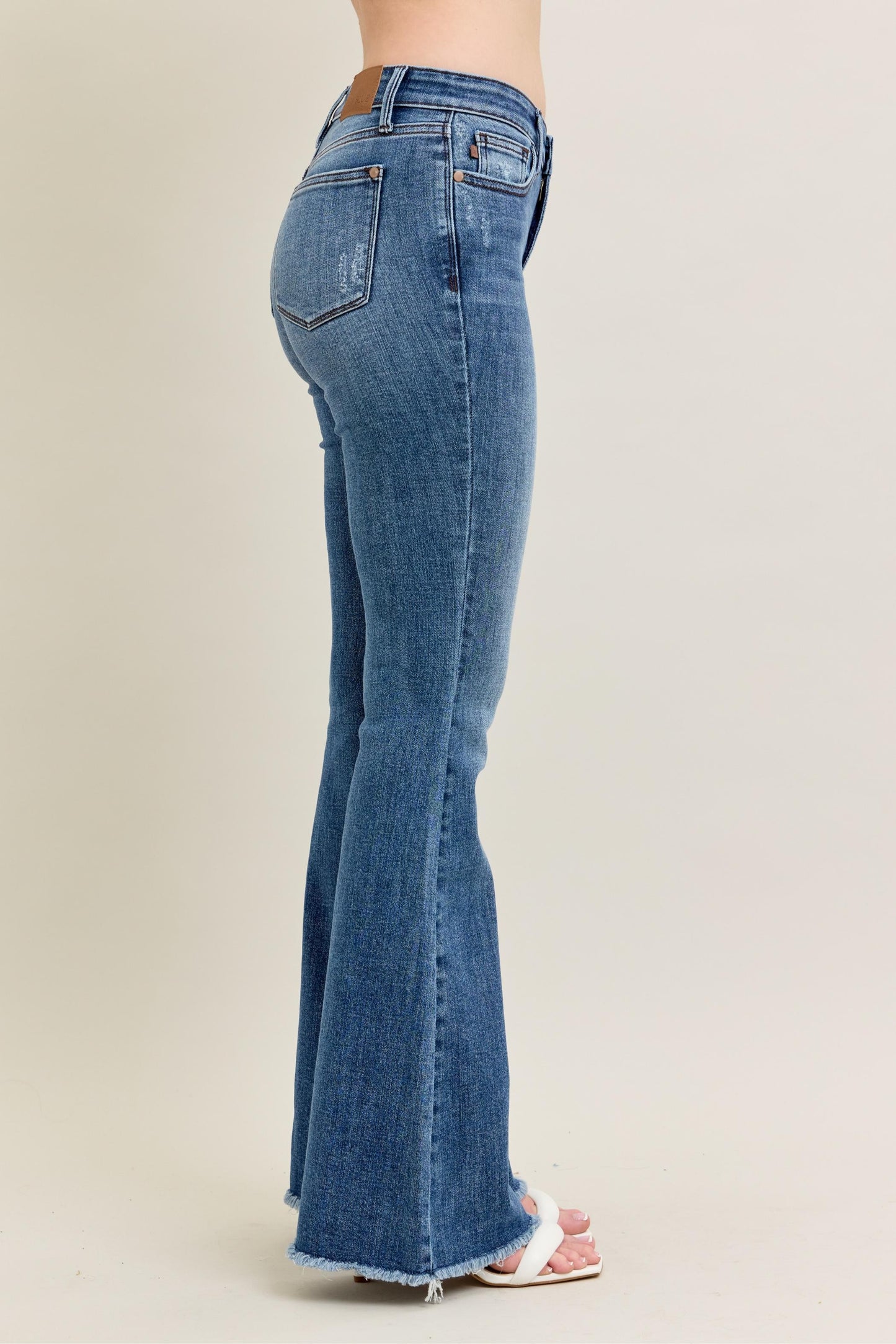 The Stevie Step Hem Flares