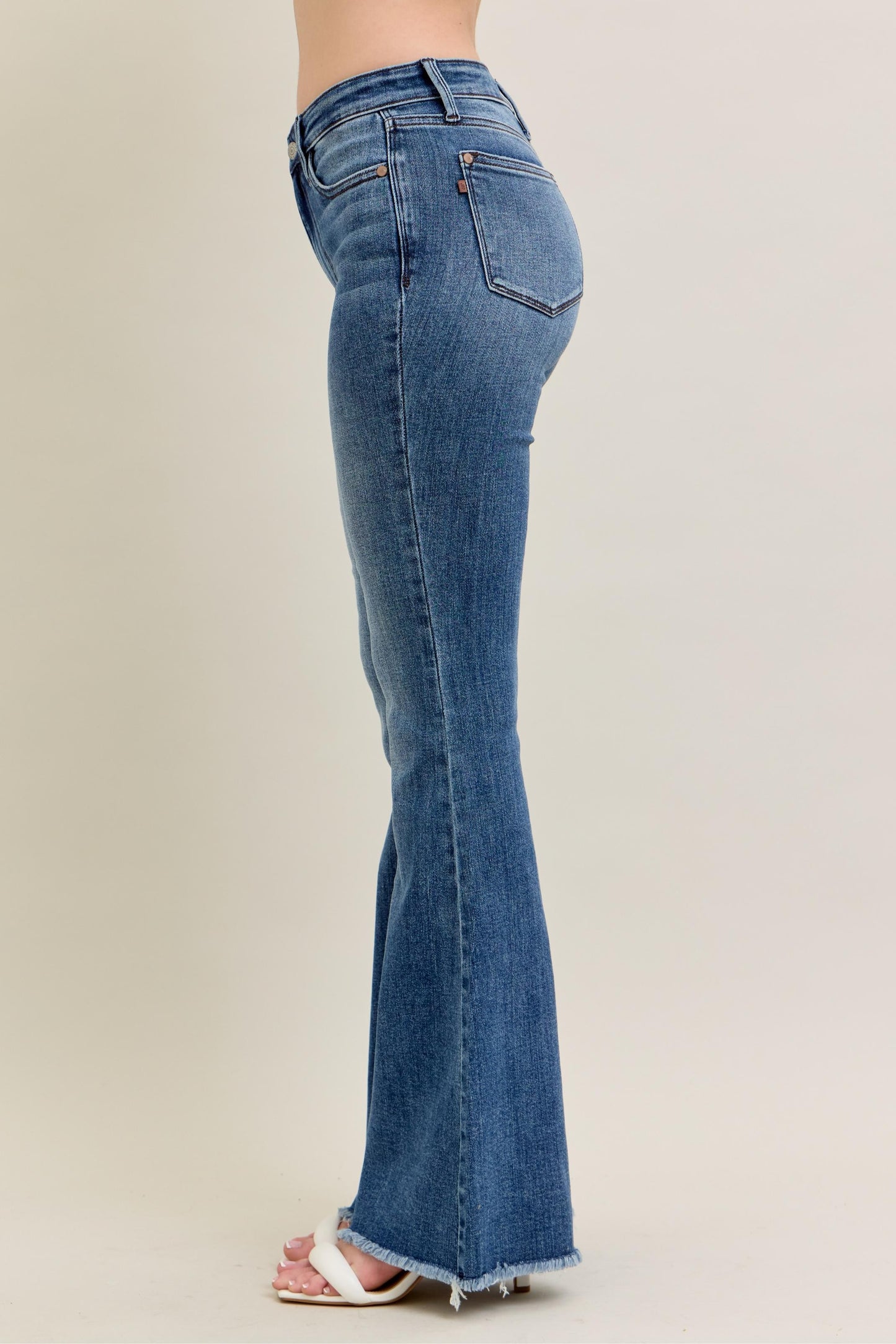 The Stevie Step Hem Flares
