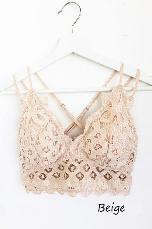 Luxe Lace Bralette – Extended Sizes