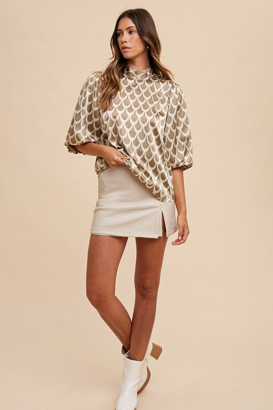 Luxe Vegan Leather Mini Skirt