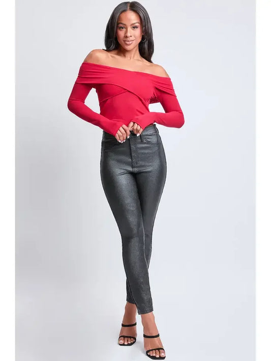 Starry Night Black Metallic Skinnies