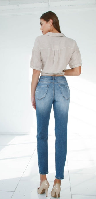 Coastal Ease Girlfriend Jeans