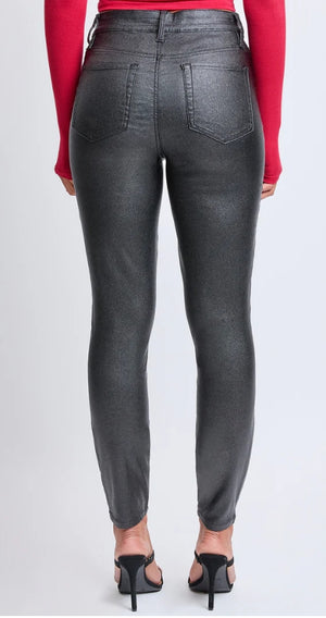Starry Night Black Metallic Skinny Plus
