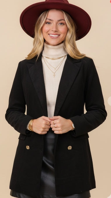 Midnight Muse Corduroy Blazer
