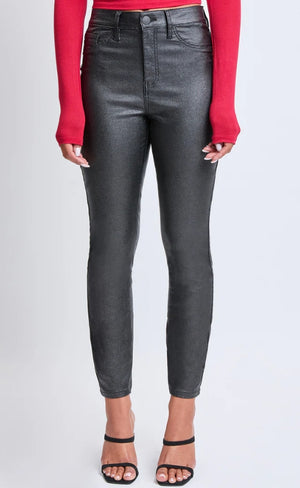 Starry Night Black Metallic Skinny Plus