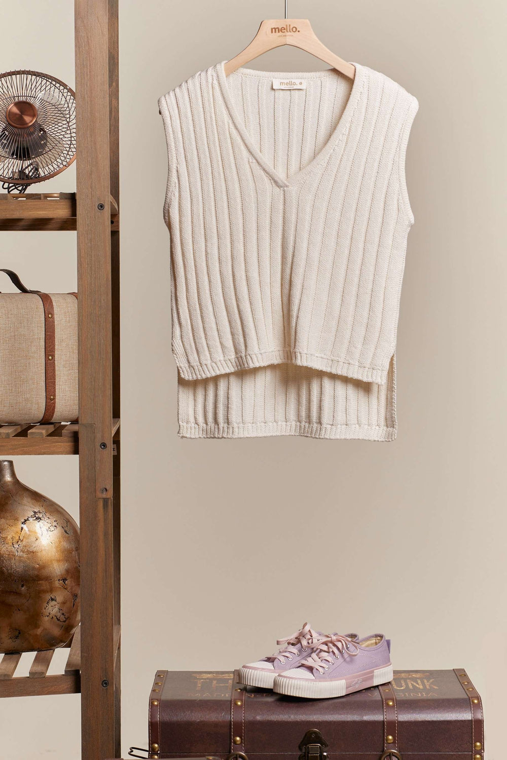 Jordan Knit Sleeveless Hi-Lo Top - Final Sale