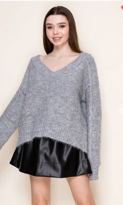 The Cloud Nine V-Neck Sweater