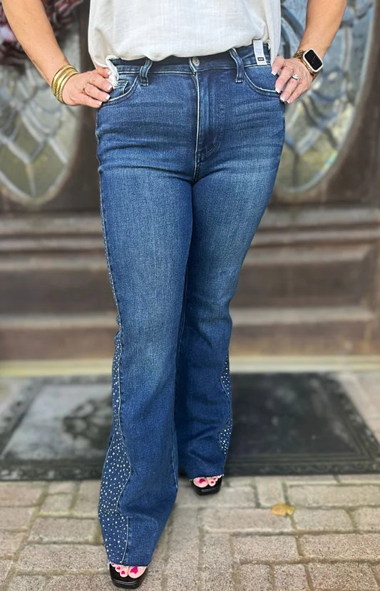 Judy Blue The Swifties Flare Denim Jeans