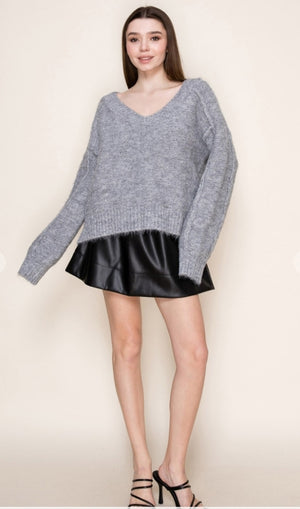 The Cloud Nine V-Neck Sweater