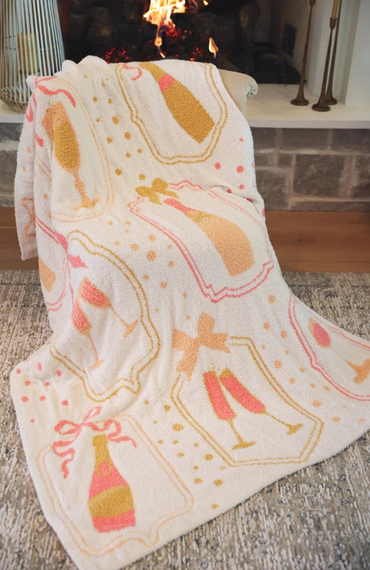 Bows & Bubbly Blanket