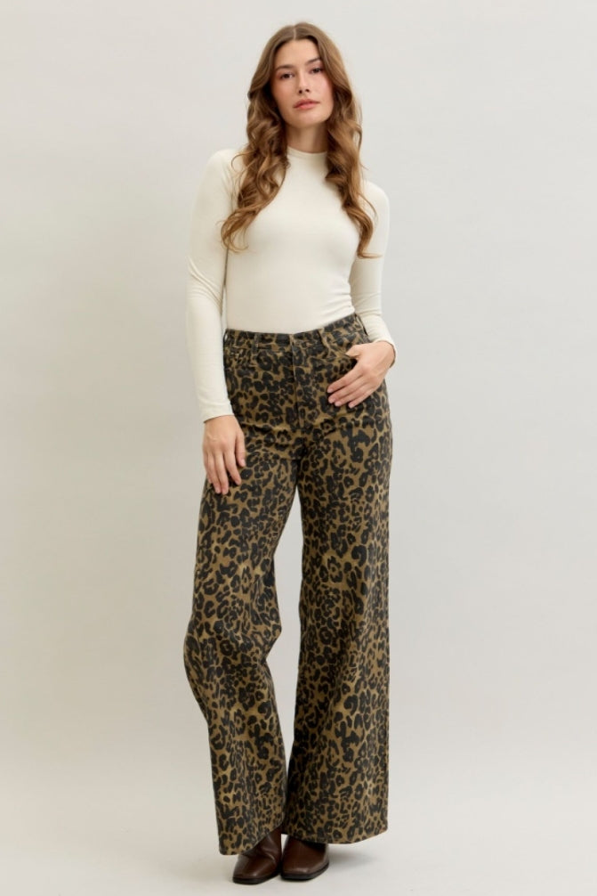 Wild Streak Wide Leg Jeans