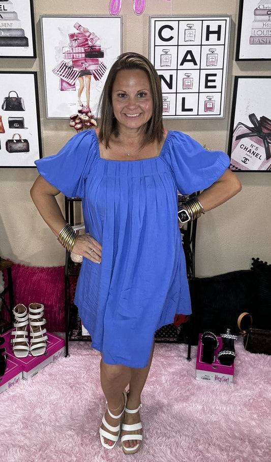 Chelsey Bubble Sleeve Dress