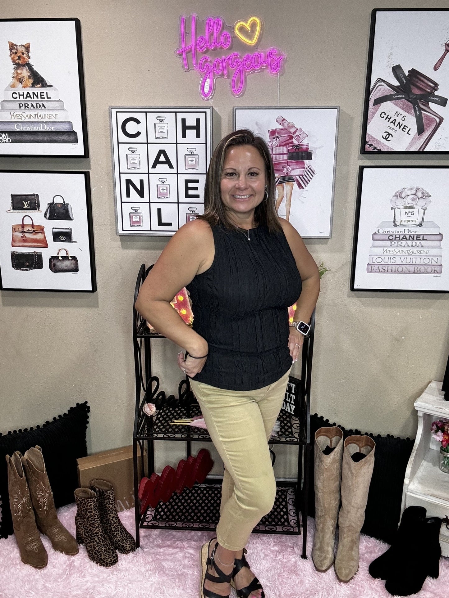 Judy Blue So Casual Khaki Capris