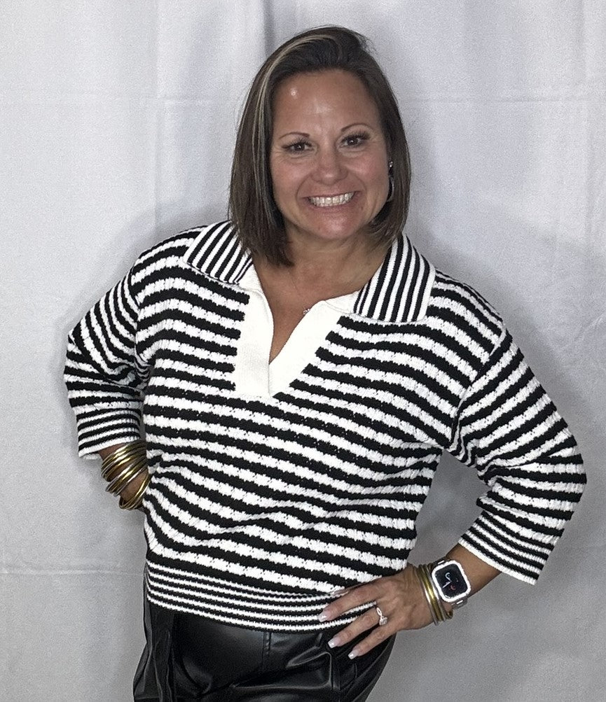 Riviera Stripe Sweater