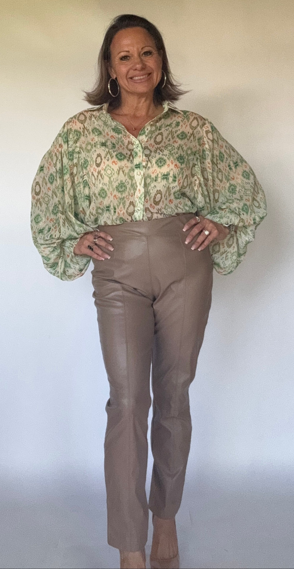 Milano Faux Leather Pants