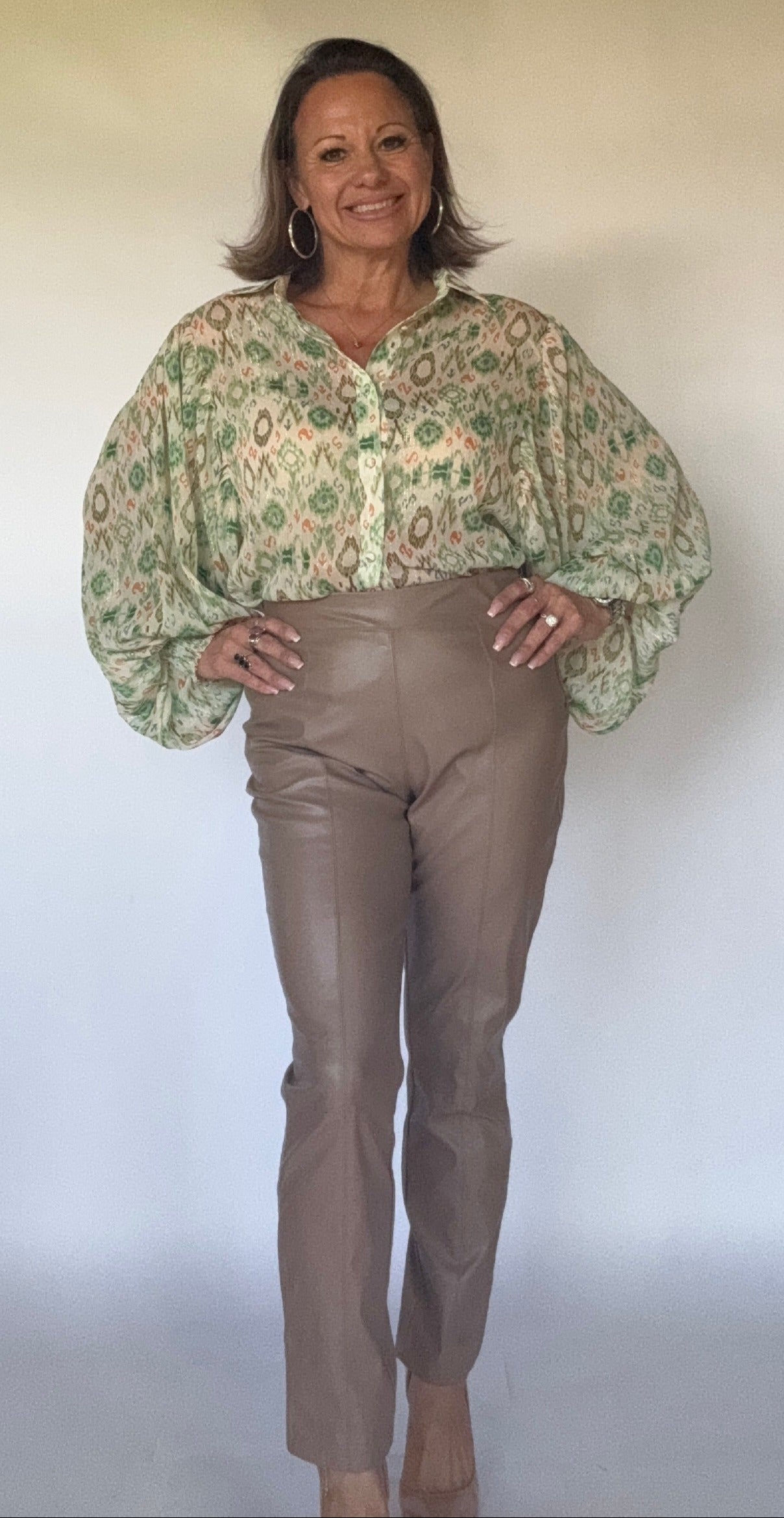 Milano Faux Leather Pants